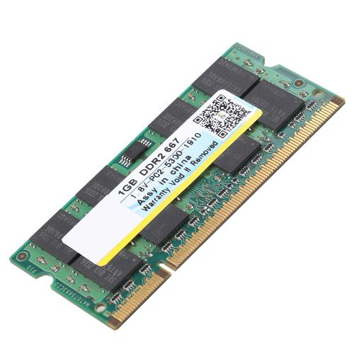 Xiede DDR2 667 1,8 V 1 Go module mémoire RAM entièrement compatible pour ordinateur portable