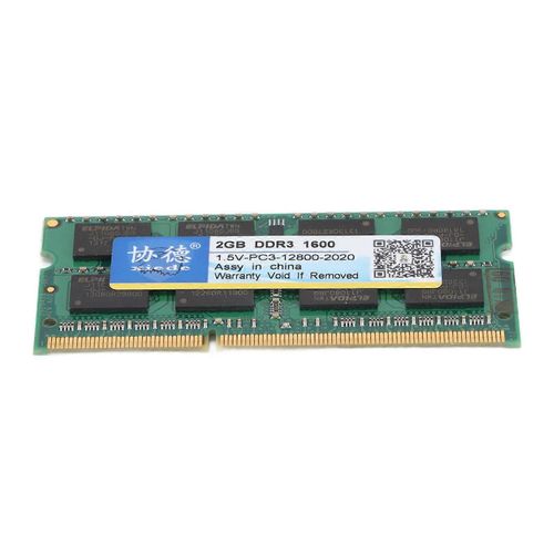 XIEDE DDR3 RAM Puissant Stable Performance Rponse rapide Durable Dissipation Thermique Rapide Portable Mmoire Portable1600Mhz 2GB