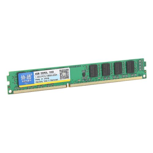 Xiede DDR3L RAM Portable Anti Corrosion Rsistance  l'usure Durable Sensible Ordinateur Portable RAM1333Mhz 4GB
