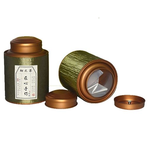 Xin Jia Yi Bote De Rangement Emballage De Grande Capacit Rouge Vert Brun Avec Couvercle, Surface De Comptence, Aliments Th, Bote En Papier De Rangement De Grande Capacit