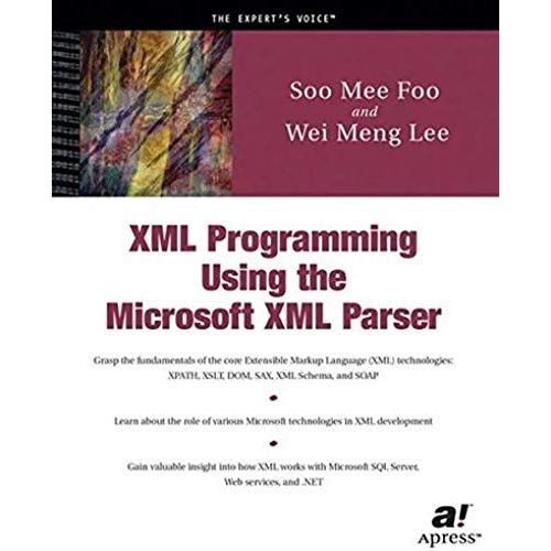 Xml Programming Using The Microsoft Xml Parser    Format Broch 