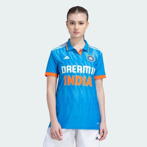 Maillot D'Entranement Inde Adidas - Bright Blue - Xs