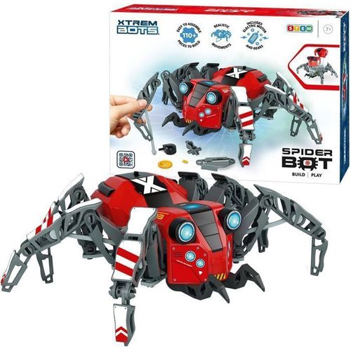 Xtrem Bots - Spider Bot- Kit Robot A Construire 110 Pices