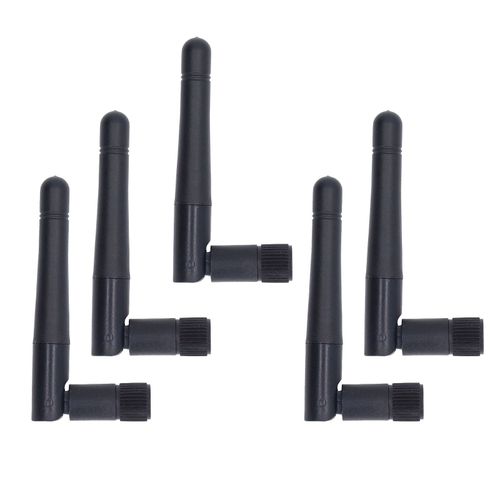XYONG Antenne Wi-Fi externe 2,4 GHz, gain eleve 3 dBi, filetage femelle SMA, broche interieure, signal puissant, pour la surveillance sans fil