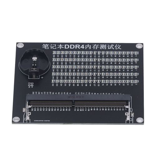 XYONG Carte de test de memoire pour ordinateur portable avec lumiere LED, carte de detection de reparation de circuit de carte mere d'ordinateur DDR4