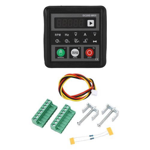 XYONG Controleur de groupe electrogene pour moteur diesel a essence, module de controle automatique de generateur 8 a 36 V