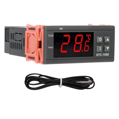 Xyong Controleur De Temperature, Interrupteur, Machine D'aquarium, Affichage Numerique Electronique, Micro-Ordinateur, Ac 110   220 V
