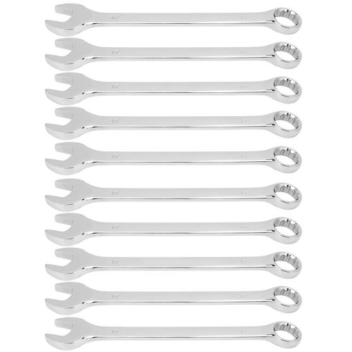 Xyong Ensemble De 10 Cles A Cliquet Mixtes A Double Usage, Fourche De 17 Mm, Outils A Main