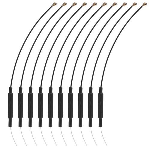 XYONG Lot de 10 antennes internes Wi-Fi sans fil 2,4 GHz en laiton, stabilisation du signal a gain eleve, antenne integree de 1 generation IPEX
