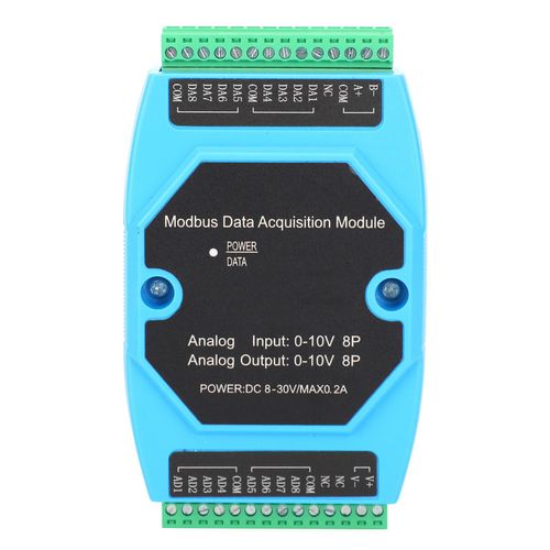 Xyong Module D'acquisition De Tension, Acquisition Et Sortie De Donnees, Enregistrement 8ad, Entree De Quantite Analogique 0-10 V