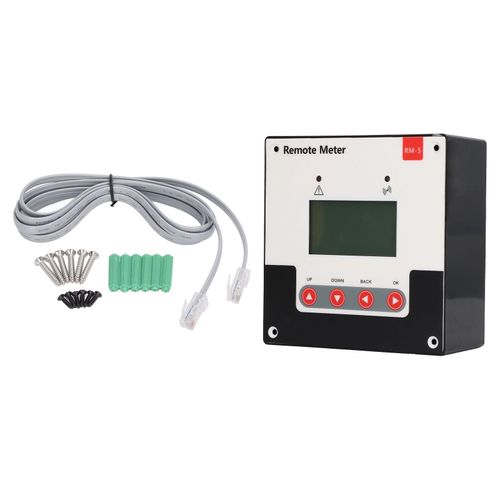 XYONG Module d'affichage LCD du controleur solaire, affichage clair des donnees en temps reel, controleur solaire LCD 12 V