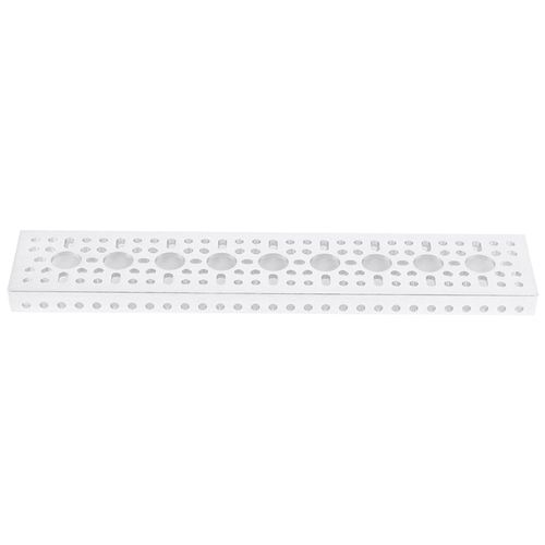 Xyong Profile En U Serie 3121, 9 Trous, 48 X 12 Mm, Cote Bas, Pour Robots Gobilda/Tetrix/Ftc/Frc/First/Wro