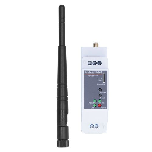 XYONG Serveur serie Ethernet RS485 vers 4G DTU, montage sur rail, CAT1 5, mode 13, frequence 9-50 V CC