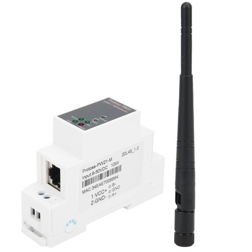 XYONG Serveur serie Ethernet RS485 vers WIFI pour systeme eCos avec antenne 9-50 V CC PW21-M
