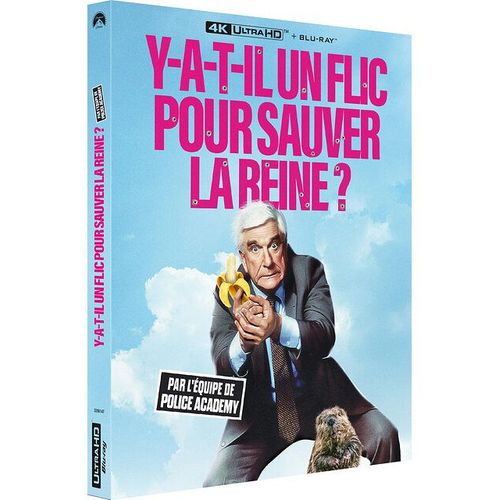 Y A-T-Il Un Flic Pour Sauver La Reine ? - 4k Ultra Hd + Blu-Ray de David Zucker