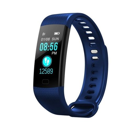 Y5 Multifonctionnel Tracker Activit Avec cran Couleur Bleu Fonc