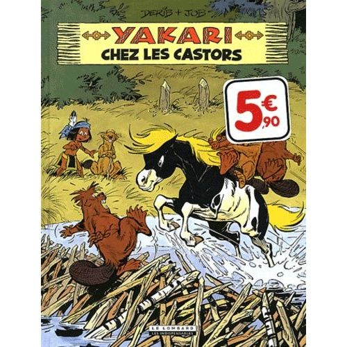 Yakari Tome 3 - Yakari Chez Les Castors   de Derib  Format Album 