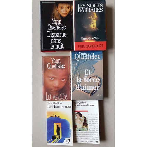 Yann Quefflec - Lot De 6 Livres   de Yann Quefflec 