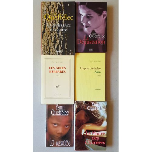 Yann Quefflec - Lot De 6 Livres   de Yann Quefflec 