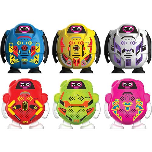 Ycoo By-Talkibot 9 Cm-Robot Modificateur De Voix Avec 3 Effets Diffrents-Jouet Avec Capteur Tactile-Existe En 6 Coloris