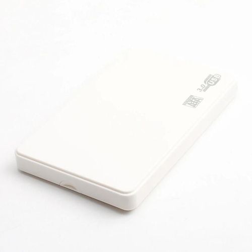 YD2 USB3.0 disque externe Hark avec botier Disque dur d'ordinateur portable Compact Ordinateur de stockage haute performance Blanc,1T