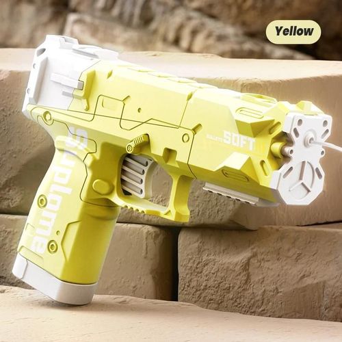 Yellow-Pistolet  Eau Manuel Passion, Explosion De Glace, Aigle Du Dsert, Jouet De Combat De Natation D't, Tir Continu, Piscine, Amusant En Plein Air