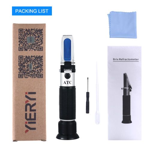 Yieryi-Rfractomcirculation De Salinit Portable,Compteur De Concentration De Sel,Testeur De Densit De Solution De Sel,Atc Pour Piscine,Aquarium,Nourriture - Type Carton