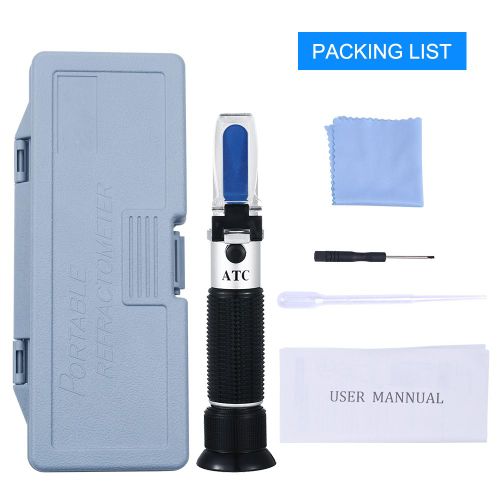 Yieryi-Rfractomcirculation De Salinit Portable,Compteur De Concentration De Sel,Testeur De Densit De Solution De Sel,Atc Pour Piscine,Aquarium,Nourriture - Type Plastic Box