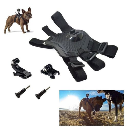 YOINS Harnais pour chien Courroie de poitrine + J Crochet + Vis  vis Camra d'accessoires Gopro pour Xiaomi Yi 4k GoPro Hero 5 4 3+ 3 SJCAM