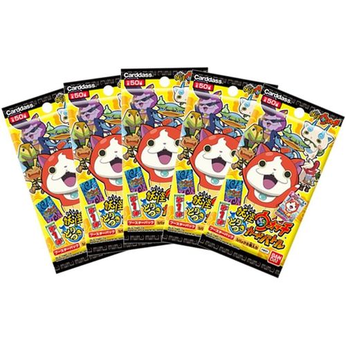 Yokai Watch: Toritsuki Card Battle Vol. 1 - Booster Pack [Yw01] (Randomly 5 Bags Per Item) [Import Japonais]