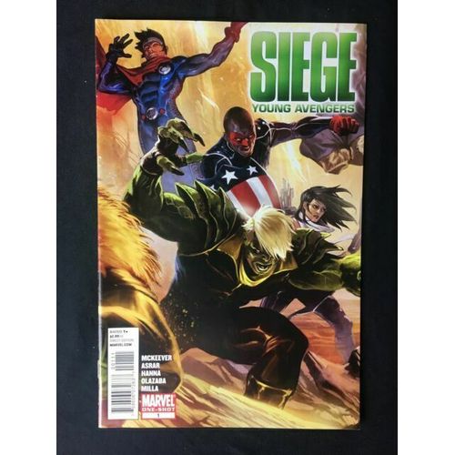 Young Avengers : Siege One-Shot ( V.O. 2010 ) ** M. A. Asrar Art **   de S. McKeever / Asrar / Cover Djurdjevic  Format Broch 
