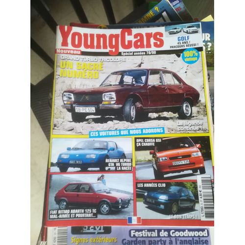 Youngcars 5 De 2020 Renault 5 Turbo,18 Turbo,Super 5 Gt Turbo,Renault 25 V6 Turbo,Alpine Gta V6 Turbo,Renault 21 2.0 Turbo,Opel Corsa Gsi,Fiat Ritmo Abarth 125 Tc,Clio Williams,Matra Bagheera,Peugeot
