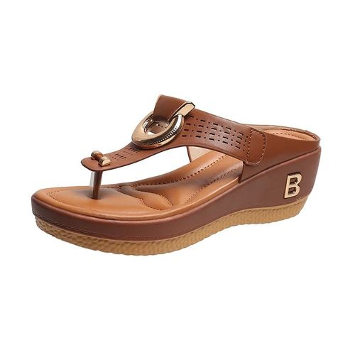 Ytmtloy-Sandales D't En Cuir Pu Pour Femmes,Chaussures Ouvertes En Mtal,Pantoufles Joslippers Carres,Document Candy,Vert - 36