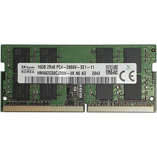 ytseazn-16 Go (1 X 16 Go) Ddr4 Sodimm 2666 Mhz 260 Broches Pc4-21300 Hma82Gs6Cjr8N-Vk