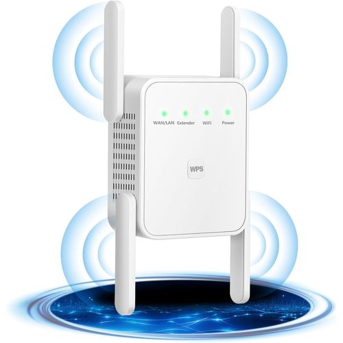 ytseazn-2024 Rpteur Wifi Extrieur Puissant,Extenseur Wifi 300Mbps 2.4Ghz Avec Port Lan,Amplificateur Wifi Facile  Configurer,Compatible Avec Routeurs Et Modems