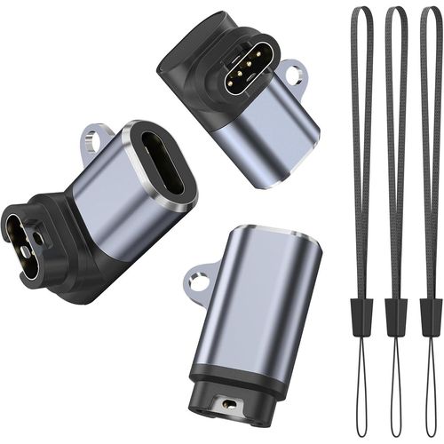 Ytseazn-Adaptateurs De Chargeur Pour Garmin Watch,Cble De Chargement Usb Type-C Pour Fenix 7 7s 7x 6 6s 6x 5 5s 5x,Forerunner 55 965 955 935 245 45 45s,Venu 3 3s 2 2s,Vivoactive 5 4 4s 3(3 Pack)