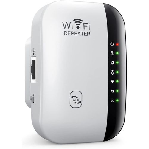 ytseazn-Amplificateur De Signal Wifi 300Mbps-Rpteur/Mode Ap,Fonction Wps,Port Ethernet,Configuration Rapide-Extenseur De Porte Sans Fil Pour La Maison