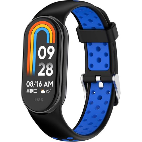 Ytseazn-Bracelet De Montre Pour Xiaomi Mi Band 8 Strap,Silicone Bracelets De Montre Armband Strap Bande Remplacement Avec Fermoir Sangle Loop Pour Xiaomi Mi Band 8 Nfc Accessories