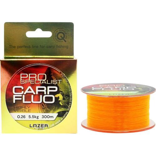 Ytseazn-Carp Fil De Pche Fluo Monofil 300 M Diamtre 0,26 Mm Test 5,5 Kg  Fil Orange Fluorescent  Mthode Feeder Pche  La Carpe  Pche De Base  Fil De Pche Monofilament  Fil De Pche  La
