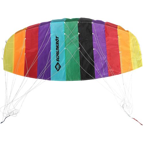 Ytseazn-Cerf Volant De Sport 1.3,Aille De Traction  Deux Lignes,8 Ans,55 X 125 Cm,Incl. Fils En Polyester 25 Kp,2 X 25m Sur Bobine Enrouleur,3-6 chelle Beaufort,970450 Aqua