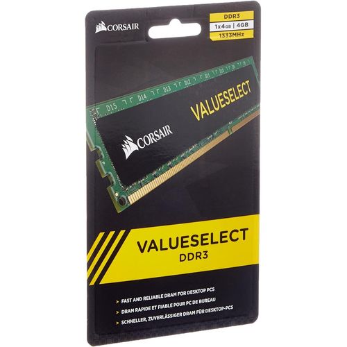 ytseazn-Cmv4Gx3M1A1333C9 Value Select 4Gb (1X4Gb) Ddr3 1333 Mhz Cl9 Mmoire Pour Ordinateur De Bureau