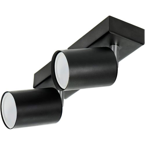 Ytseazn-Doa Sp 2 Applique Et Plafonnier Gu10max.2x50w Source Lumineuse Remplaable(Noir)