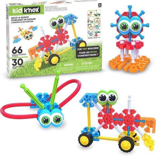 ytseazn-Kit Build A Bunch,Kid ,Basic Fun,85422A,Modles De Jouets D'Animaux Et De Vhicules Pour Un Jeu Cratif,Jouets De Construction Adapts Aux Garons Et Aux Filles gs De 3 Ans Et Plus