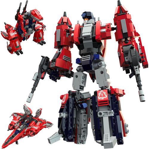 ytseazn-Kit De Construction 3 En 1 Robot,Set De Jouets Transformables-Technic Robot  Dinosaure  Chasseur,Cadeaux Cratifs Pour Adultes,Fans Et Enfants,Sans Rassemblage(1128 Pices)
