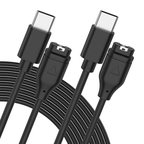 Ytseazn-Lot De 2 Chargeurs Pour Garmin Instinct / Instinct 2 / Instinct 2-Cble De Charge Usb C Garmin-Pour Garmin Instinct 2s/Instinct 2x/Solar/Tactical/Crossover/Tide