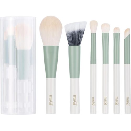 Ytseazn-Lot De 6 Pinceaux De Maquillage Everyday Basic Essentials Comprenant Un Pinceau Pour Fard  Paupires,Un Pinceau Mlangeur,Un Pinceau  Pointiller,Un Pinceau Anti-Cernes Pour Plus Encore [6