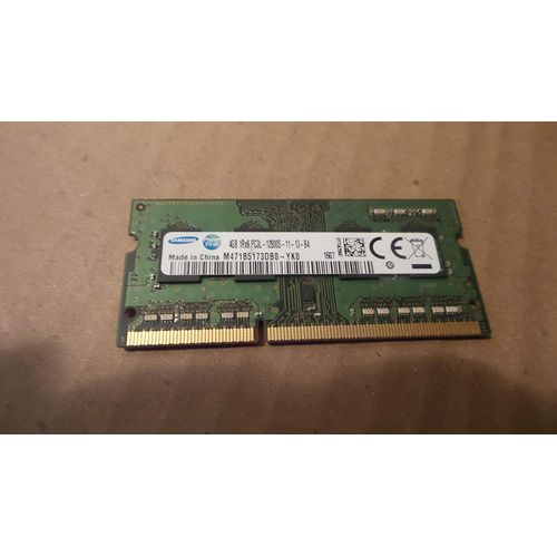 ytseazn-M471B5173Db0-Yk0 Mmoire Ram Interne 4 Go (1 X 4 Go-Ddr3,1600 Mhz) Vert