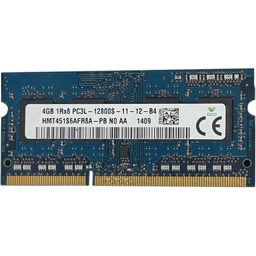 ytseazn-Mmoire Ram Ddr3L Sodimm 4 Go 1600 Mhz Pc3L-12800S 204 Broches Cl11 1,35 V Pour Ordinateur Portable Notebook Laptop