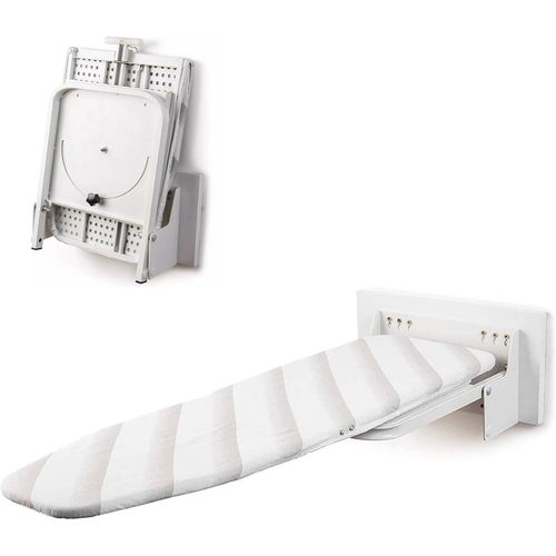 ytseazn-Planche  Repasser Murale 95 X 33cm Table  Repasser Extensible Pliante Pivotante  180 Degrs Petite Planche  Repasser Rtractable Avec Amovible Housse Pour Fer  Repasser  Vapeur