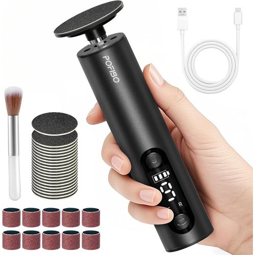 Ytseazn-Rapeuse Pieds lectrique-Rappe Pieds Pdicure 2 En 1 Pour Corne Rechargeable Avec Affichage(9 Vitesses Rglables) Ponceuse Pied Pour Femmes Hommes Pdicures
